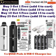 88vape quad kit for sale  HEMEL HEMPSTEAD