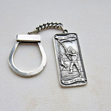 CHAVEIRO VINTAGE PRATA ESTERLINA 925 PESCADOR ''Ни хвоста Ни чешуи'' comprar usado CHAVEIRO VINTAGE PRATA ESTERLINA 925 PESCADOR ''Ни хвоста Ни чешуи'' comprar usado  Enviando para Brazil