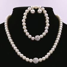 Faux pearl necklace for sale  LONDON