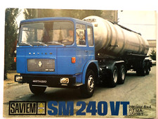 Brochure camion saviem d'occasion  Oberhaslach
