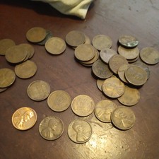 Wheat pennies 40s for sale  Narrows