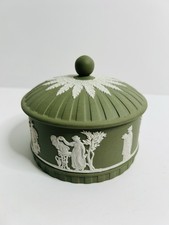 Green wedgwood jasperware for sale  Portland