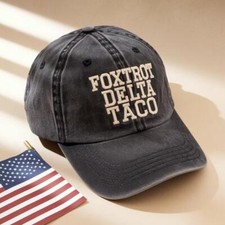 Boné bordado taco lavado, boné sutil Trump vintage para ele e ela, usado comprar usado  Enviando para Brazil