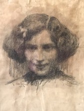 Tableau portrait femme d'occasion  Mulhouse-