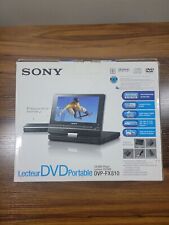 Usado, DVD player portátil Sony DVP-FX810 tela giratória preta com fonte de alimentação e cabos comprar usado  Enviando para Brazil