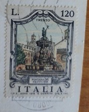 Francobollo fontane italia usato  Acireale