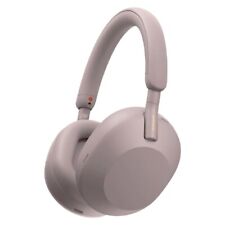 Fones de ouvido supra-auriculares Sony WH-1000XM5 sem fio cancelamento de ruído rosa esfumaçado comprar usado  Enviando para Brazil