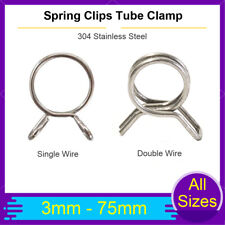Grampos de mola de fio único e duplo/tubulação de mangueira de silicone braçadeira de tubo de banda de combustível de ar comprar usado  Enviando para Brazil