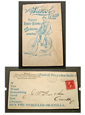 Bicicleta vintage 1895 Cleveland OHIO Hercules Stella Sunol com capa frontal e traseira comprar usado  Enviando para Brazil