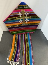 Vintage multicolored embroider for sale  Alhambra