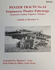 PANZER TRACTS NO. 14 Gepanzerte Pionier-Fahrzeuge comprar usado  Enviando para Brazil