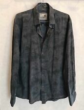 Chemise grise coton d'occasion  Bourg-de-Thizy
