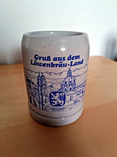 Bierkrug tonkrug löwenbräu gebraucht kaufen  Wetter (Ruhr)