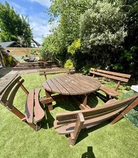 Circular solid wood for sale  UXBRIDGE