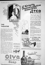 Antique print 1925 for sale  UK