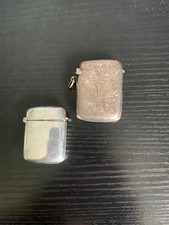 Antique silver vesta for sale  LYTHAM ST. ANNES