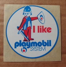 Playmobil autocollant publicit d'occasion  France