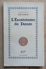 Livre. ésoterisme dante. d'occasion  Dinan