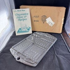 Molde de biscoito LL BEAN vintage ferro fundido 2 lados ursinho de pelúcia pão de milho comprar usado  Enviando para Brazil