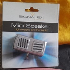 Signalex mini speaker for sale  MANCHESTER