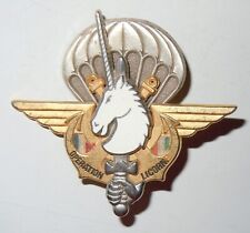 Insigne operation licorne d'occasion  Senozan