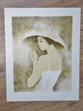 Grande lithographie bernard d'occasion  Pézilla-la-Rivière