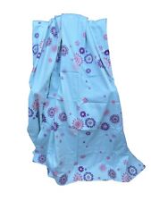 Blue floral pleated for sale  WIGAN