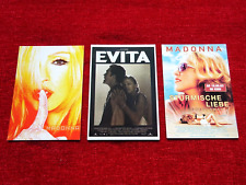 Madonna three postcards for sale  OLDHAM