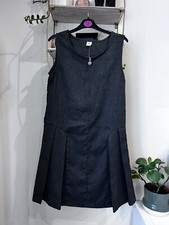 girls navy pinafore for sale  NEWCASTLE UPON TYNE