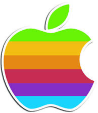 Adesivo/decalque de vinil logotipo retrô Apple 10 tamanhos 🍎 com RASTREAMENTO!, usado comprar usado  Enviando para Brazil
