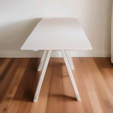 Tavolo scrivaniabianco moderno usato  Roma