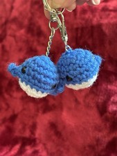 2 chaveiros de crochê feitos à mão para bebês baleias – Amigurumi para bolsas ou chaves presente fofo comprar usado  Enviando para Brazil