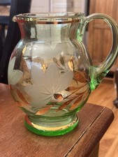Vintage green glass for sale  Milner