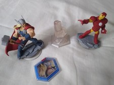 Disney Infinity 2.0 Thor com Power Disc e boneco do Homem de Ferro com Torre Crystl Xbox360 comprar usado  Enviando para Brazil