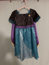 Vestido Queen Anna da Disney’s Frozen: tamanho meninas 4 comprar usado  Enviando para Brazil