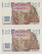 Billets francs type d'occasion  Montluçon