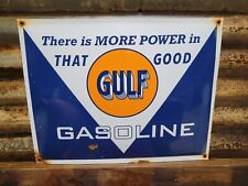 Vintage gulf porcelain for sale  Shavertown
