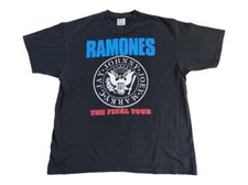 Camiseta Vintage Ramones Adios Amigos 1996 Final Tour, Tamanho X-Grande Vintage Ramon comprar usado  Enviando para Brazil