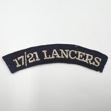 Genuine lancers shoulder for sale  BIRKENHEAD