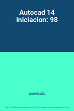 Autocad iniciacion dominguez d'occasion  France