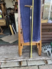 Antique ebony walking for sale  GRAVESEND