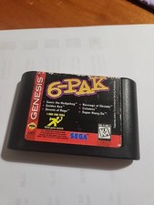 Usado, Genesis 6-Pak - Sega Genesis - Testado - Autêntico - Bom Estado Ver Fotos comprar usado Usado, Genesis 6-Pak - Sega Genesis - Testado - Autêntico - Bom Estado Ver Fotos comprar usado  Enviando para Brazil