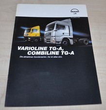 MAN TGA Varioline Combiline Truck Brochure Broszura DE, używany na sprzedaż  PL