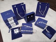 Parure swarovski set usato  Settimo Torinese