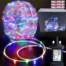 Usado, Luzes de corda LED 50M luzes de corda internas externas à prova d'água para jardim pátio comprar usado  Enviando para Brazil