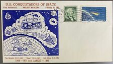Usado, US Conquistadores of Space Project Mercury 20/02/1963 Cabo Canaveral Flórida  comprar usado  Enviando para Brazil