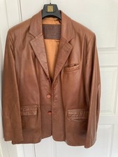 mens vintage leather jacket 44 for sale  PULBOROUGH