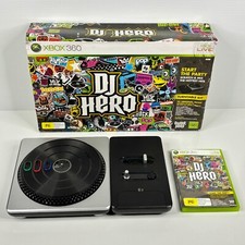 DJ Hero Xbox 360 PAL toca-discos controle sem fio testado e funcionando poste rastreado comprar usado  Enviando para Brazil