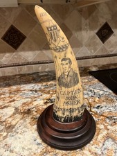 Scrimshaw resin whale for sale  Jacksonville