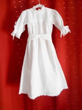 Vintage robe baptême d'occasion  Hennebont